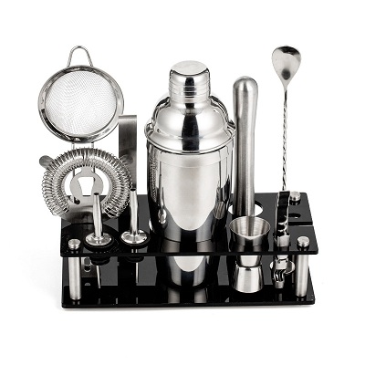 11 Piece Bartender Kit Bar Tool Shaker Set