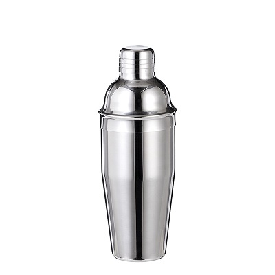 25.3 oz Stainless Steel Drink Shaker Bar Shaker with Built-in Strainer For Bartenders