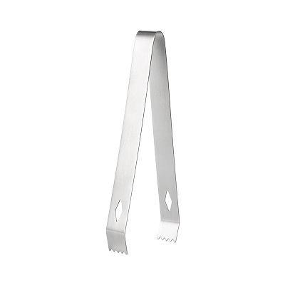 Ice Tongs For Bartender Stainless Steel Ice Tongs With Teeth to Grab Ice Easily