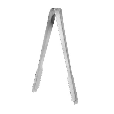 Ice Tongs Stainless Steel with Sharp Teeth Make Grabbing Ice Easy For Bartender