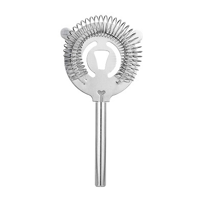 Two-Prong Strainer Stainless Steel Drink Strainer Bar Accessory