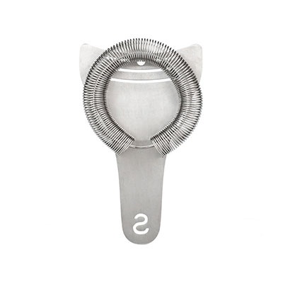 Bar Strainer High Density Spring Mirrored Stainless Steel Drink Strainer