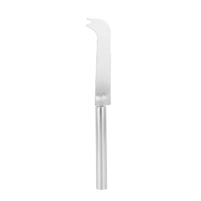 Stainless Steel Cheese Knife, 7.3 inch, Serrated Edge with Handle