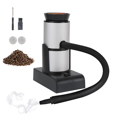 Adjustable Level Smoking Infuser with Wood Chips, Portable Indoor Smoke Infuser for Food Cooking