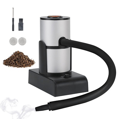 Adjustable Level Portable Smoking Infuser, Handheld Smoke Infuser with Wood Chips