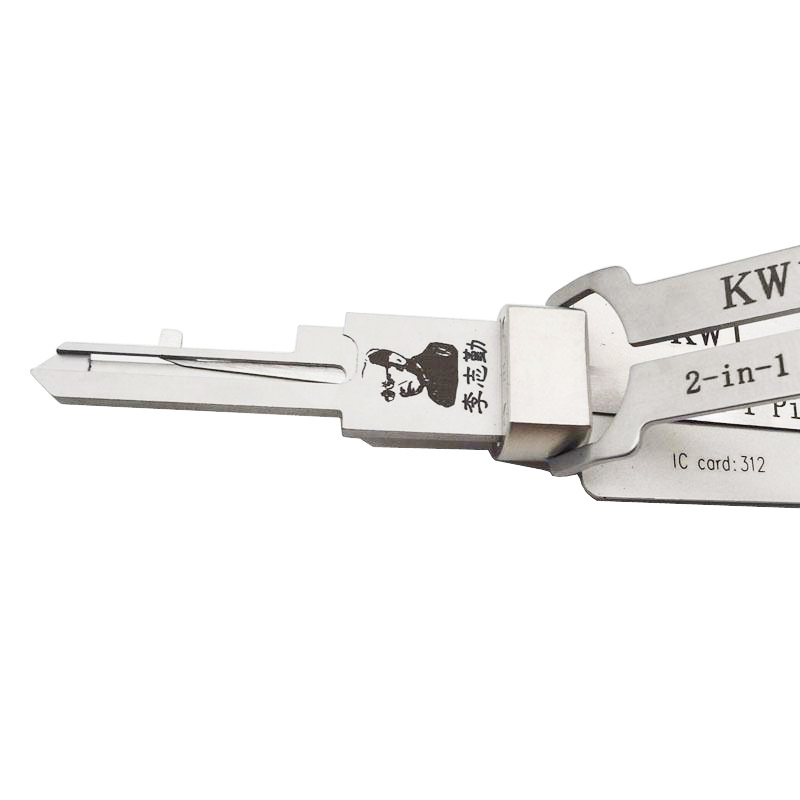 Lishi KW1 2 in 1 Decoder and Pick Tools, 5Pin Kwikset Keyway Locks Tool