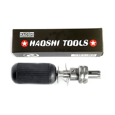 7 Pin Haoshi Tubular Lock Pick Open Tools with Decoder Key