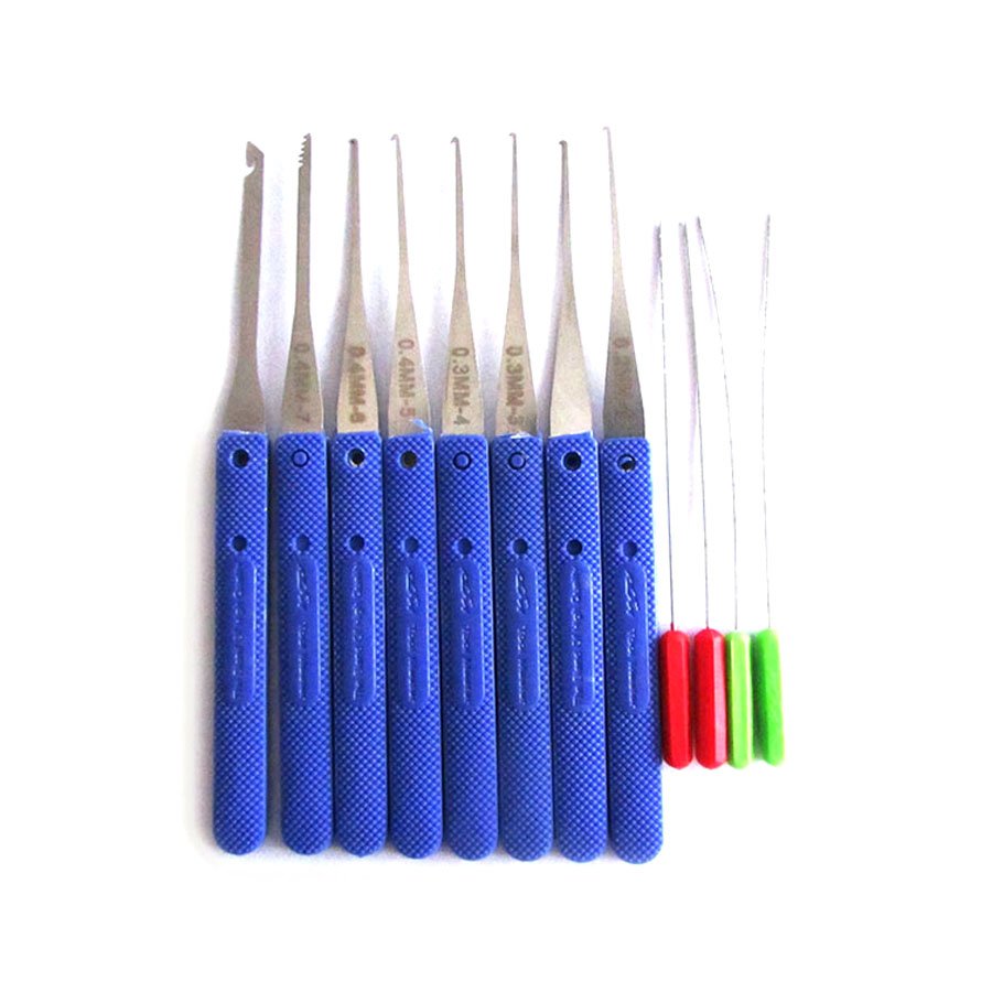 12 Pieces Broken Key Extractor Set, Locksmith Tool Kit