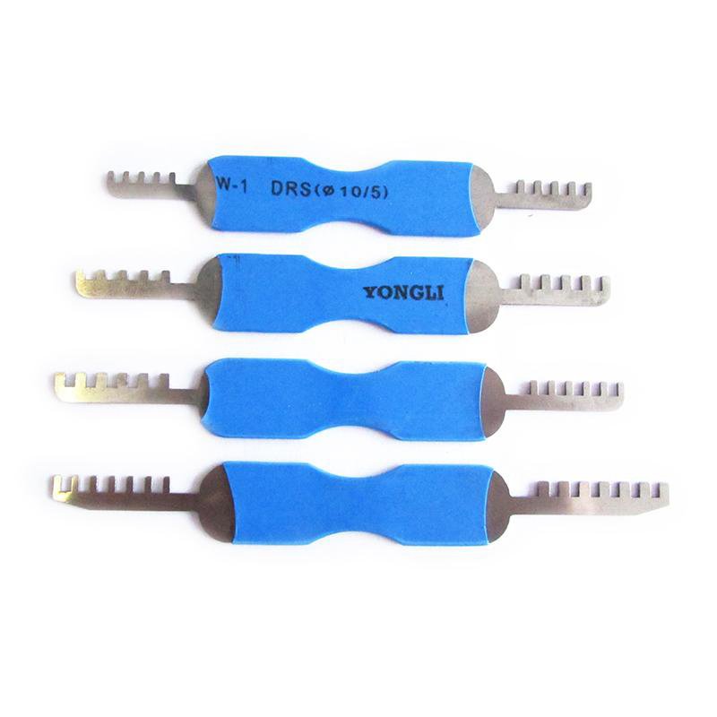 4 Pieces Comb Lock Pick Set, Locksmith Lockpick Tools