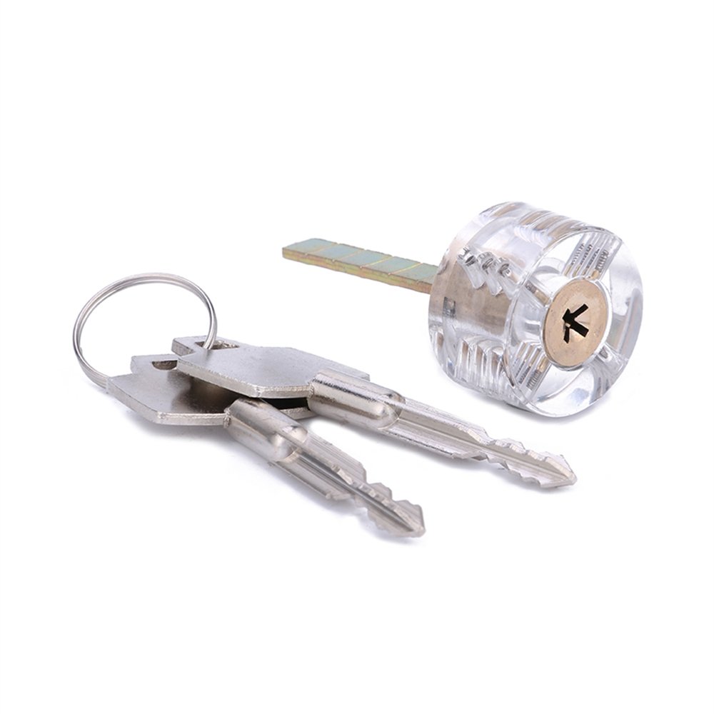 4 Way Cross Transparent Practice Lock