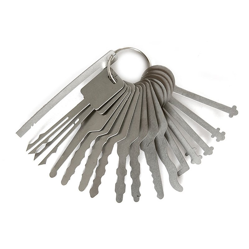 16 Pieces Warded and Wafer Lock Pick Set 16 Pieces Warded and Wafer Lock Pick Set