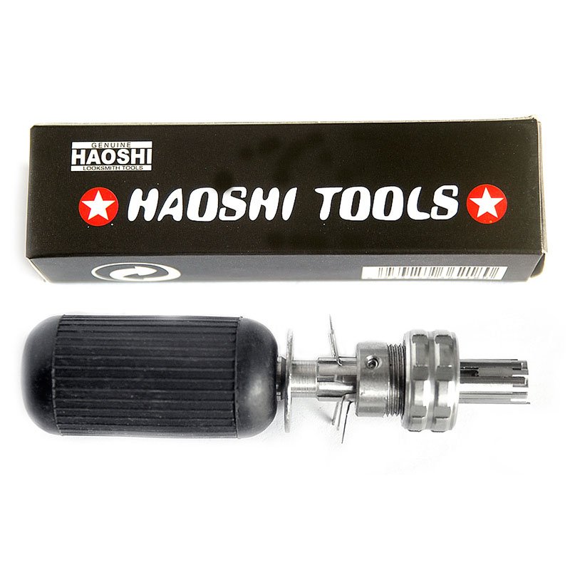 10 Pin Haoshi Advanced Tubular Lock Pick With Decoder Key