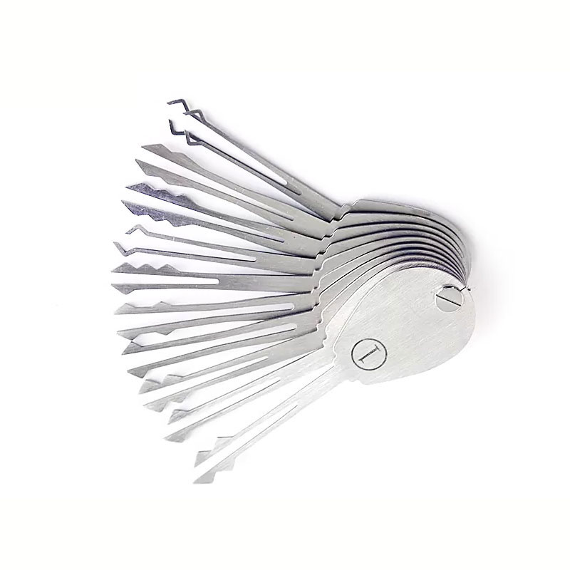 30 Pieces Car Jiggler Lock Pick Set, Auto Lock Pick Tool