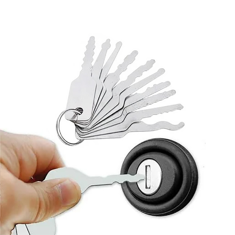 30 Pieces Car Jiggler Lock Pick Set, Auto Lock Pick Tool