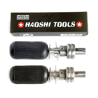 7 Pin and 8 Pin Haoshi Tubular Lock Pick Tools With Decoder Key